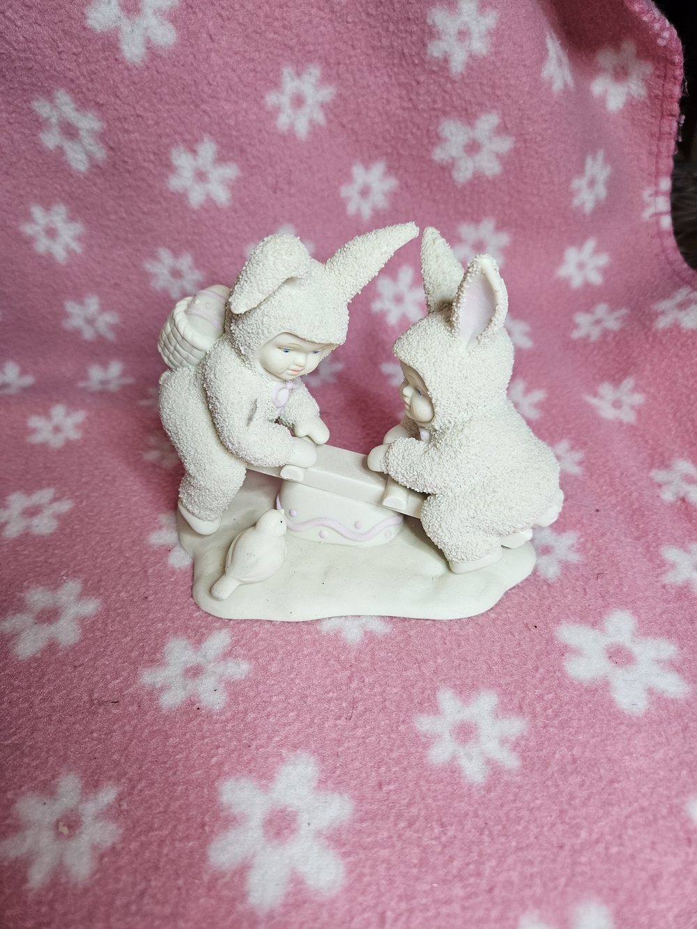 Dept 56, Snowbunny, I'm Teeter, You're Totter (1995), lightly used